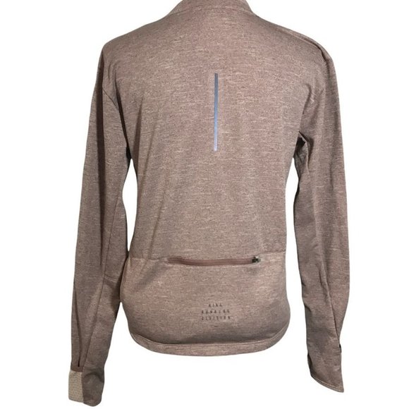 Nike Therma Element Long Sleeve Running Top/Hoodie in Mauve - Sz S - NWT/Flaw - Picture 4 of 7